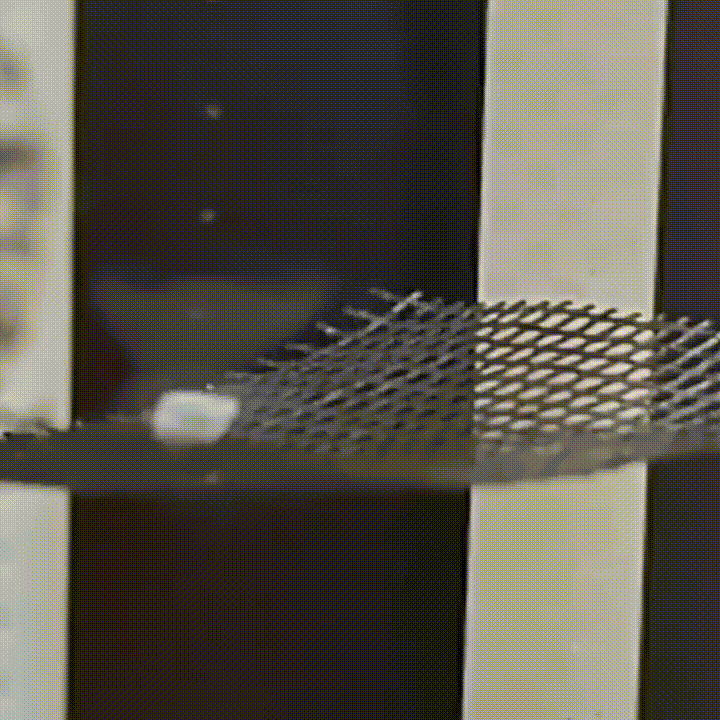 Dry ice in an acoustic levitator